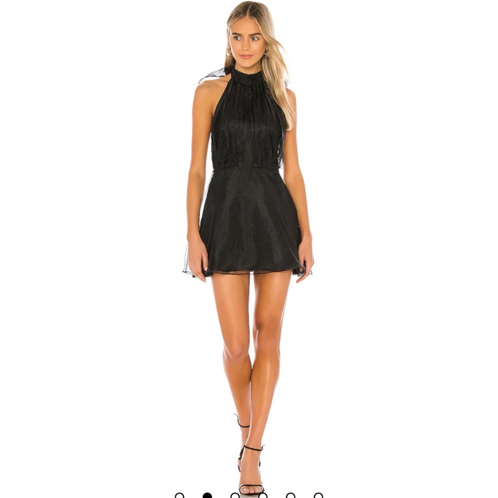 Lovers + Friends Black Mini Dress